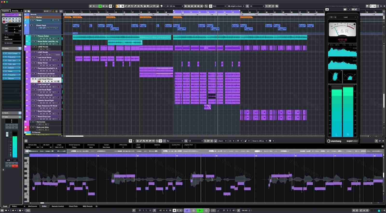Steinberg Cubase Pro 14 For Mac v14.0.20专业音乐制作软件中文版